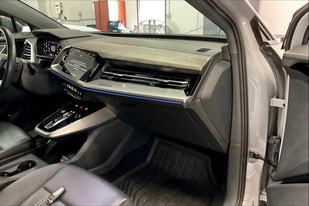 used 2023 Audi Q4 e-tron car, priced at $27,498