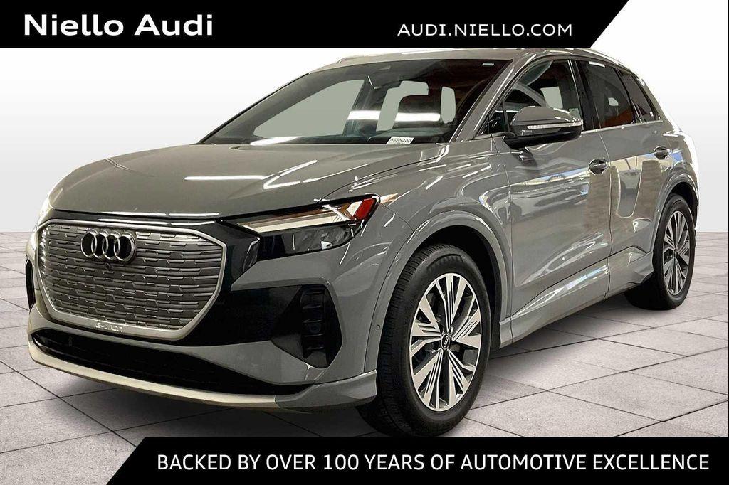 used 2023 Audi Q4 e-tron car, priced at $27,498