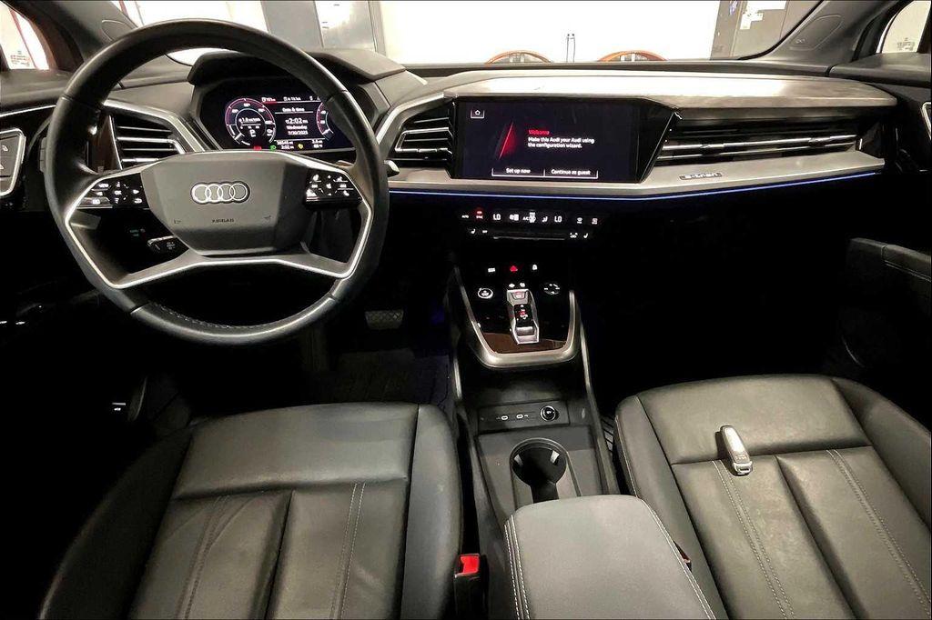 used 2023 Audi Q4 e-tron car, priced at $27,498