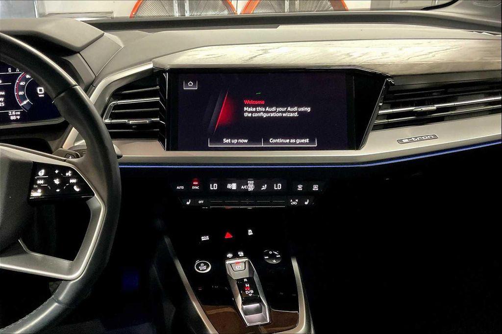 used 2023 Audi Q4 e-tron car, priced at $27,498