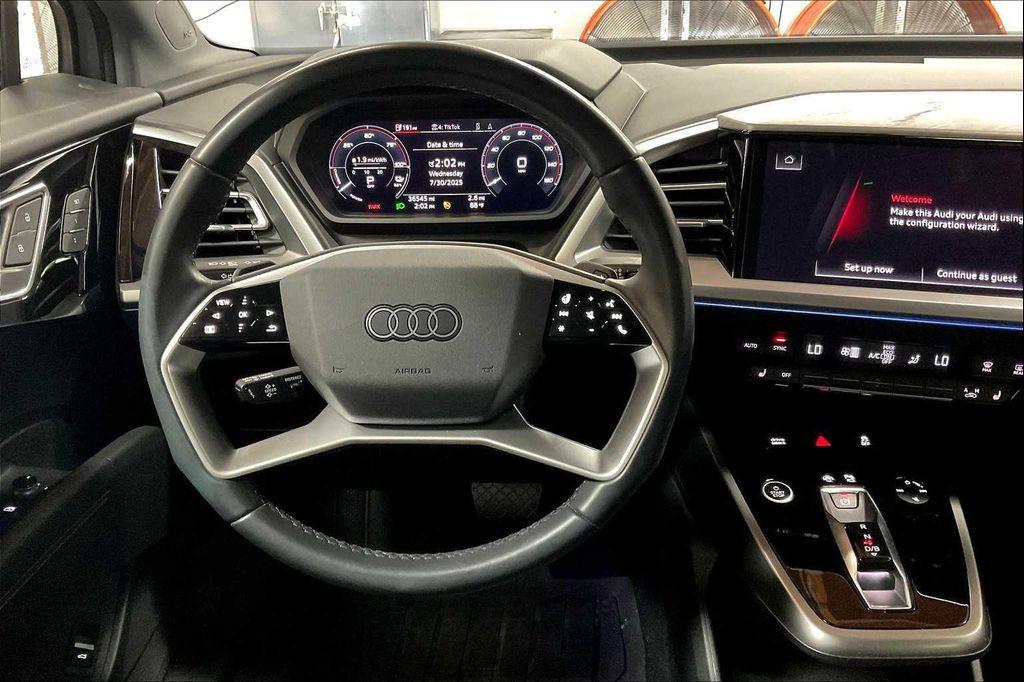 used 2023 Audi Q4 e-tron car, priced at $27,498
