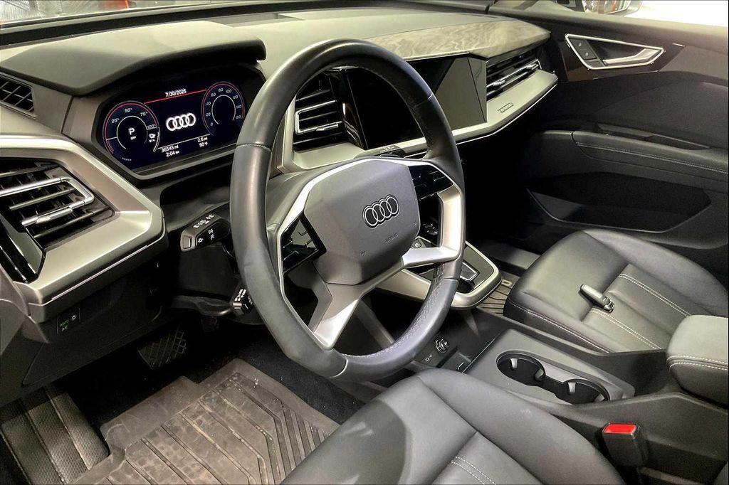used 2023 Audi Q4 e-tron car, priced at $27,498