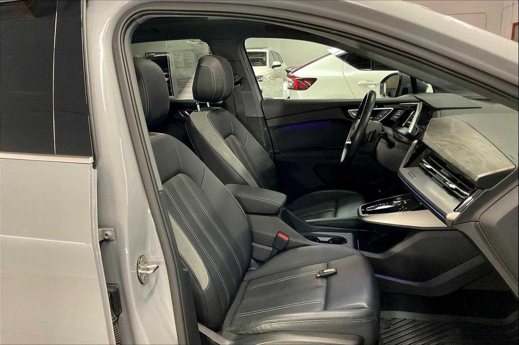 used 2023 Audi Q4 e-tron car, priced at $27,498