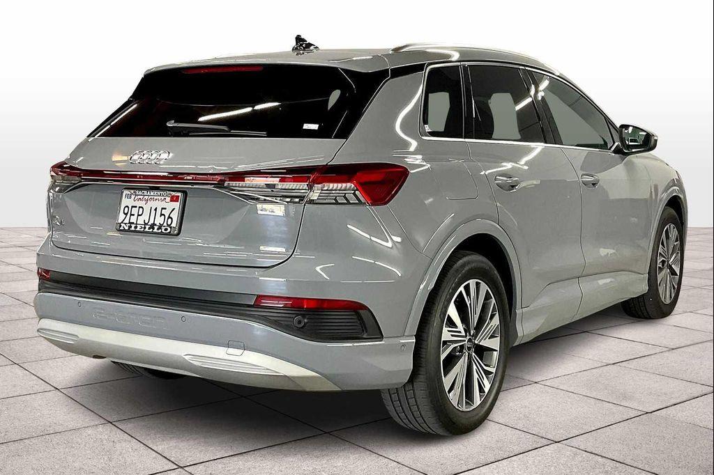 used 2023 Audi Q4 e-tron car, priced at $27,498