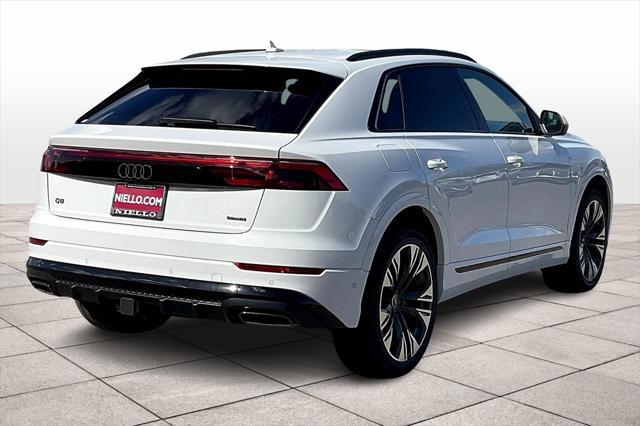 new 2025 Audi Q8 car, priced at $86,705