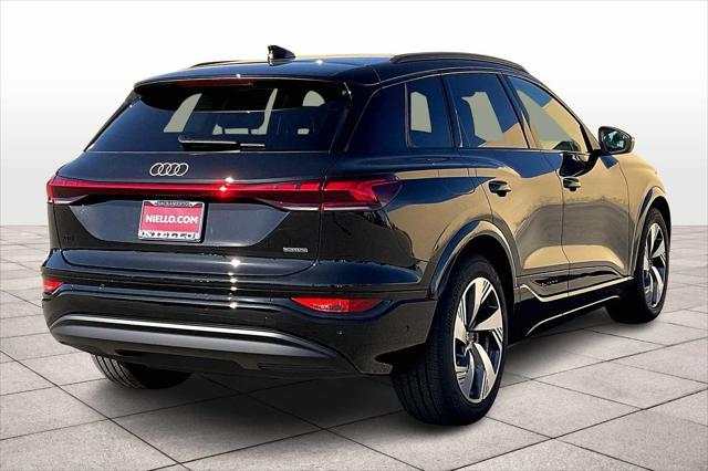 new 2025 Audi Q6 e-tron car, priced at $77,750