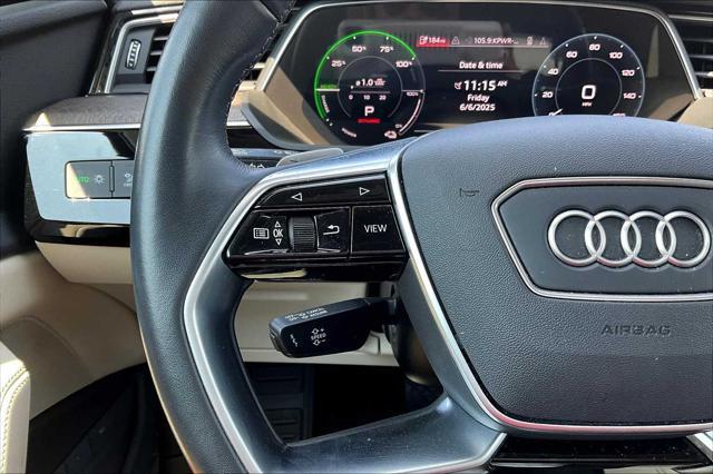 used 2022 Audi e-tron car, priced at $30,704