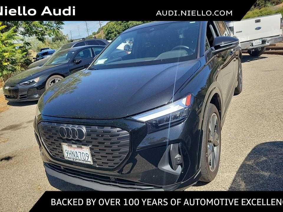 used 2023 Audi Q4 e-tron car, priced at $28,216