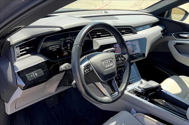 used 2024 Audi Q8 e-tron car, priced at $53,480