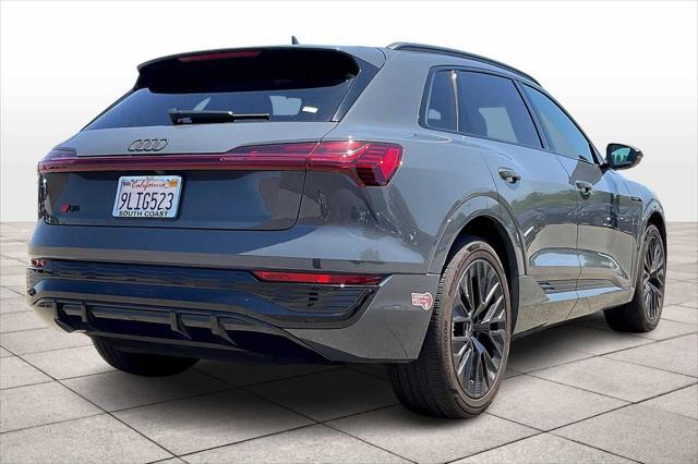 used 2024 Audi Q8 e-tron car, priced at $53,480