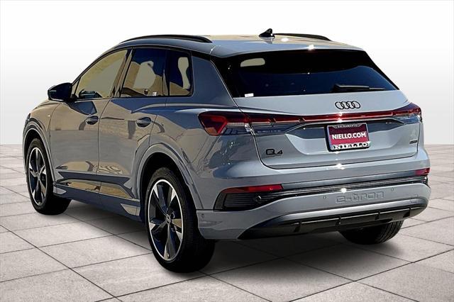 new 2024 Audi Q4 e-tron car, priced at $56,245