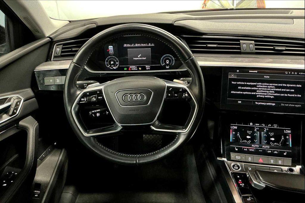 used 2021 Audi e-tron car, priced at $21,950