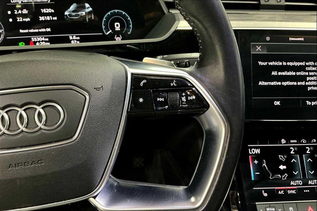 used 2021 Audi e-tron car, priced at $21,950