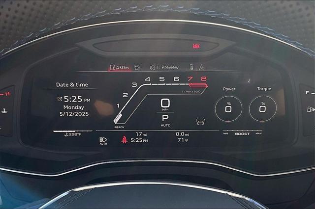 new 2025 Audi RS 6 Avant car, priced at $151,296