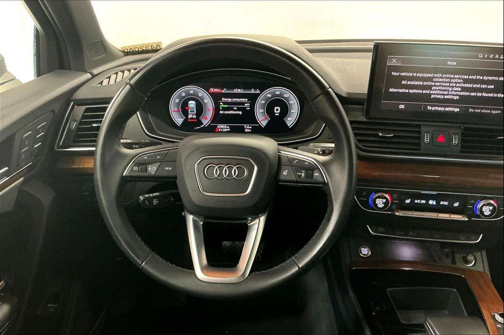 used 2022 Audi Q5 car, priced at $28,450