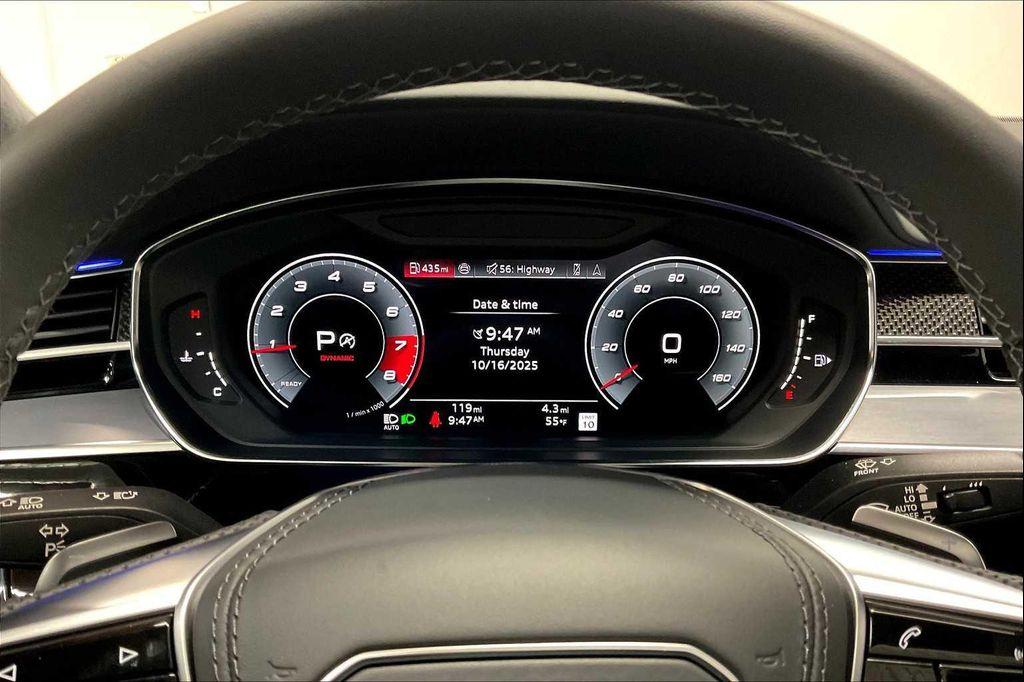 new 2025 Audi S8 car, priced at $133,545