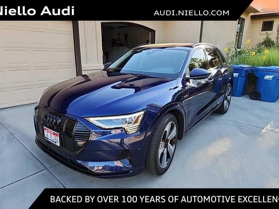 used 2022 Audi e-tron car, priced at $29,875