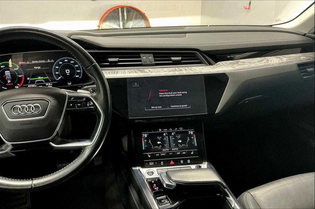 used 2021 Audi e-tron car, priced at $20,661