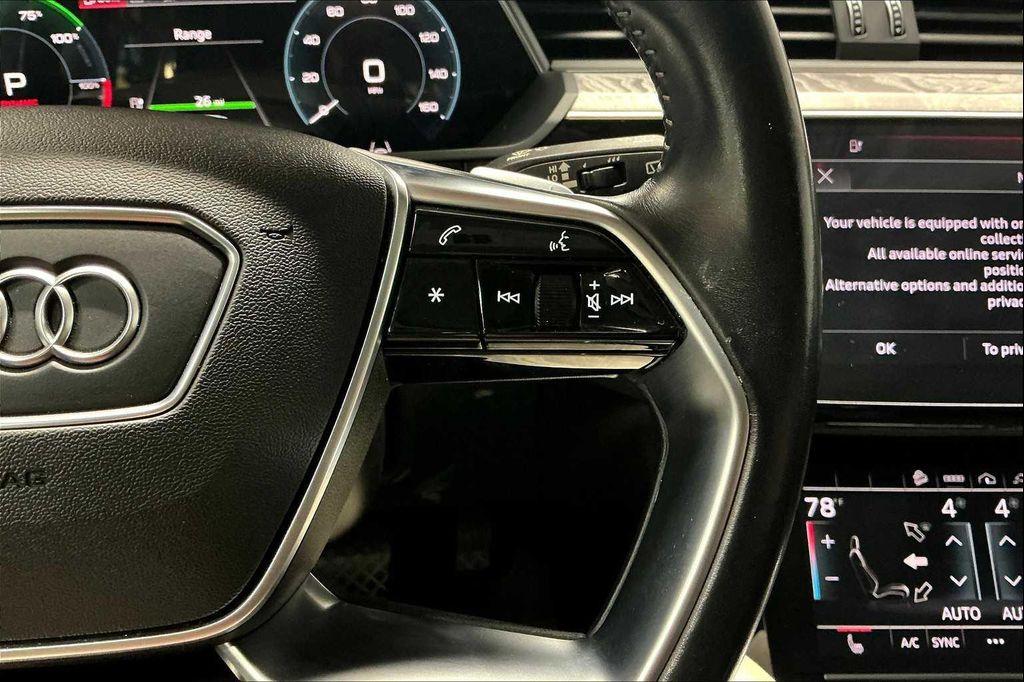 used 2021 Audi e-tron car, priced at $20,661