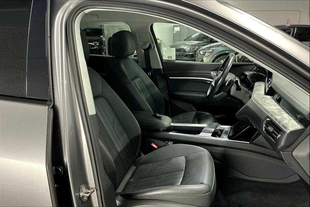 used 2021 Audi e-tron car, priced at $20,661