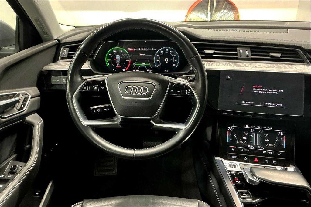 used 2021 Audi e-tron car, priced at $20,661
