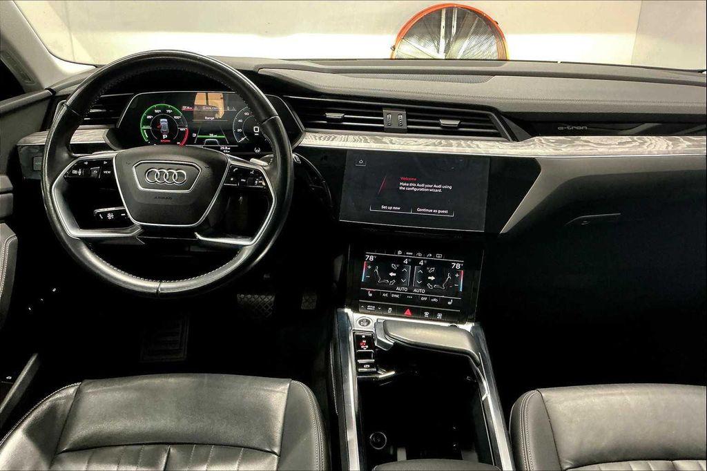 used 2021 Audi e-tron car, priced at $20,661