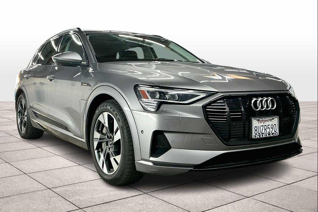 used 2021 Audi e-tron car, priced at $20,661