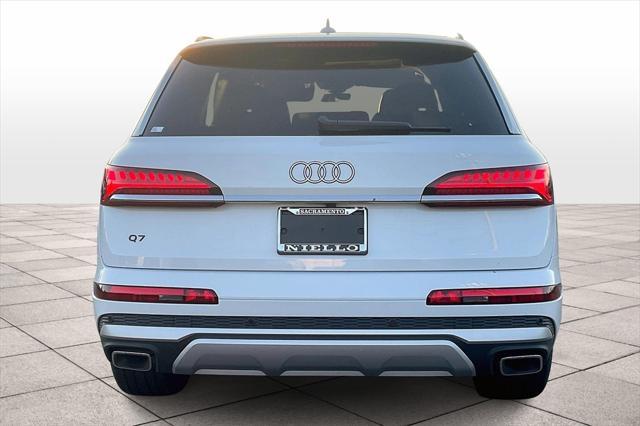 new 2025 Audi Q7 car, priced at $71,340