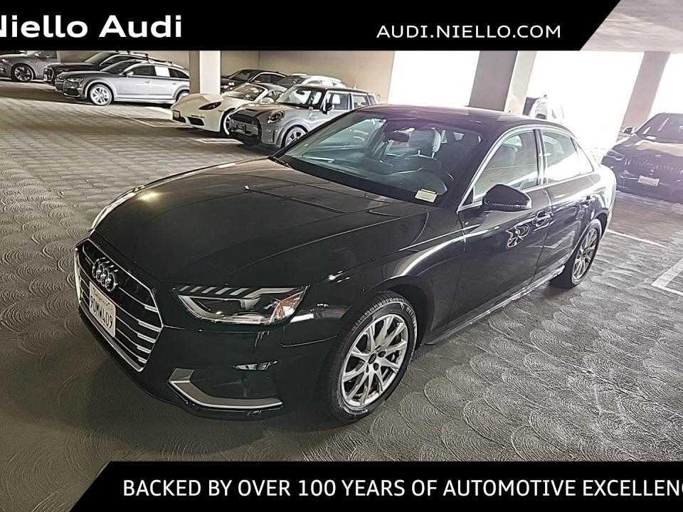 used 2023 Audi A4 car, priced at $25,400