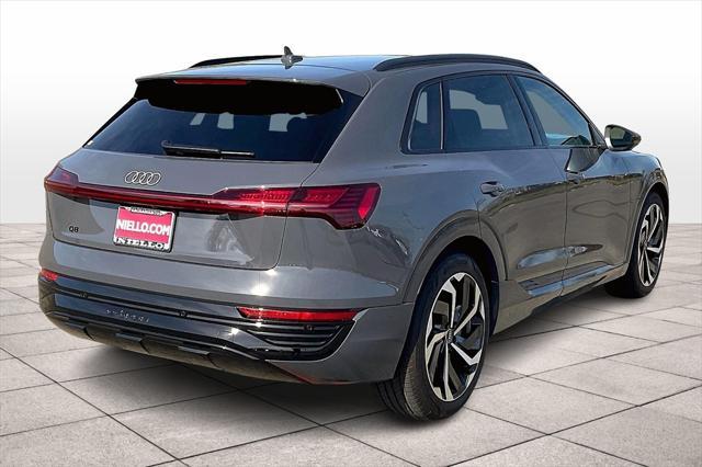 new 2024 Audi Q8 e-tron car, priced at $72,352