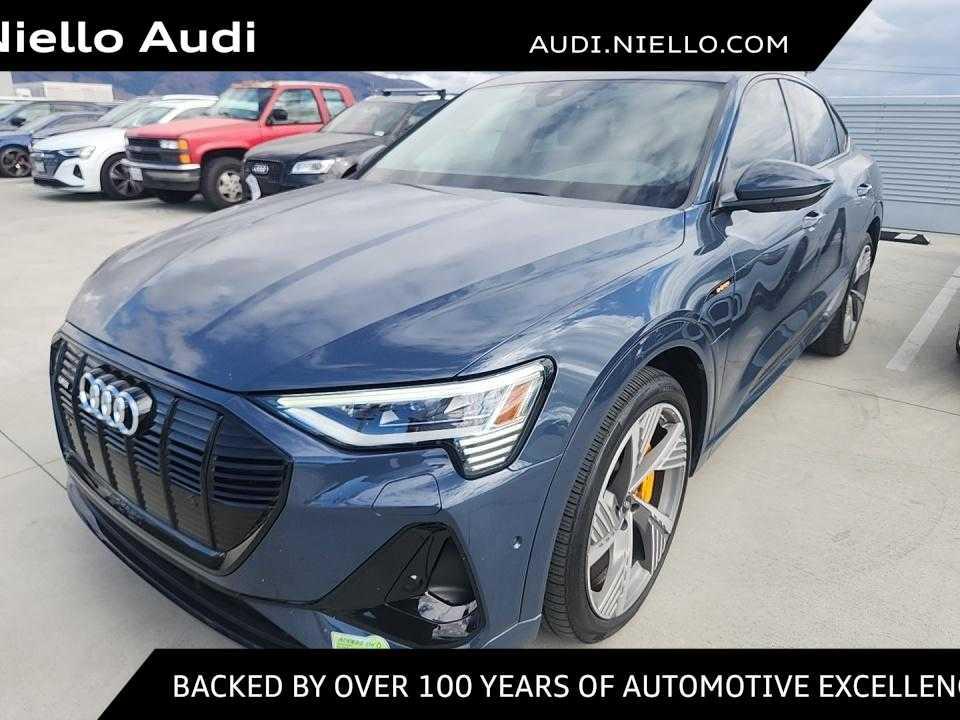 used 2023 Audi e-tron Sportback car, priced at $42,000