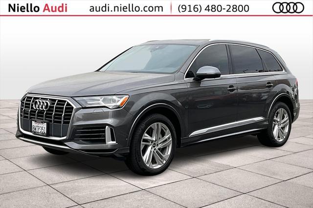 used 2021 Audi Q7 car, priced at $33,342