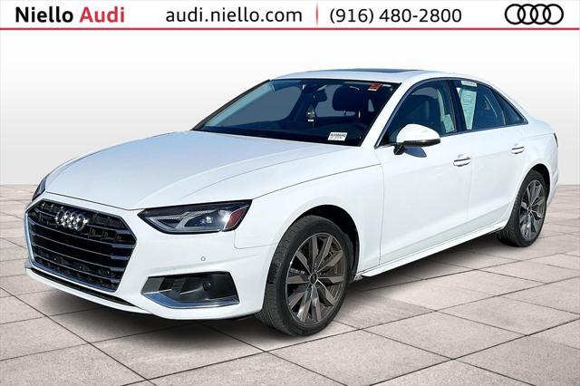 used 2021 Audi A4 car, priced at $23,112