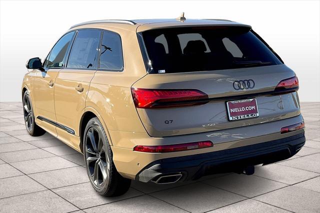 new 2025 Audi Q7 car, priced at $82,770