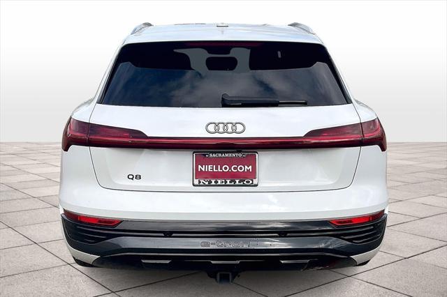 used 2024 Audi Q8 e-tron car, priced at $55,789