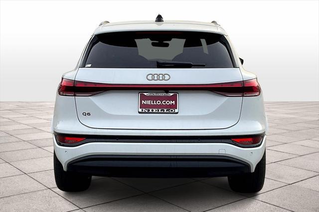 new 2025 Audi Q6 e-tron car, priced at $76,025