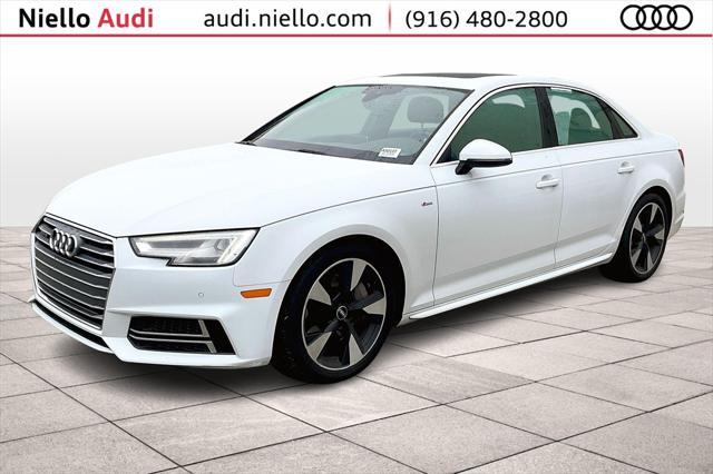 used 2017 Audi A4 car, priced at $18,650