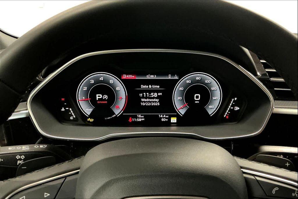 new 2025 Audi Q3 car, priced at $47,450