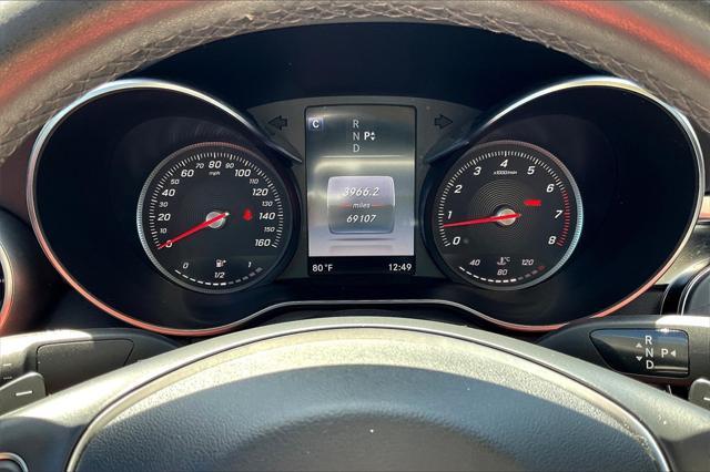 used 2017 Mercedes-Benz C-Class car, priced at $17,862