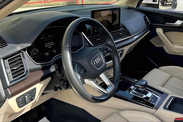 used 2022 Audi Q5 car, priced at $34,489