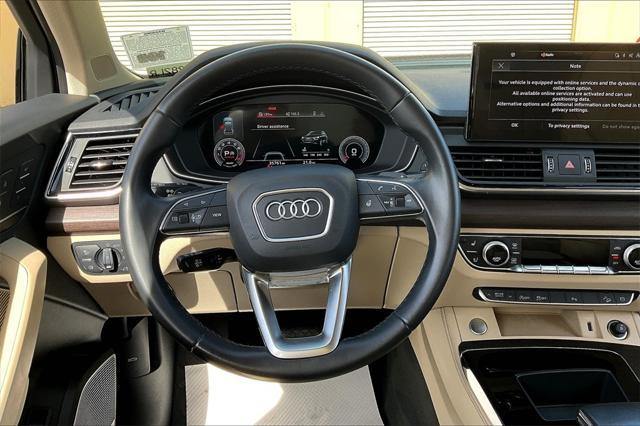 used 2022 Audi Q5 car, priced at $34,489