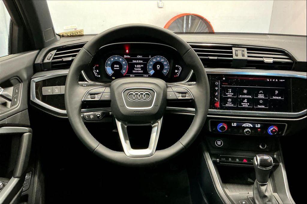 new 2025 Audi Q3 car, priced at $46,110