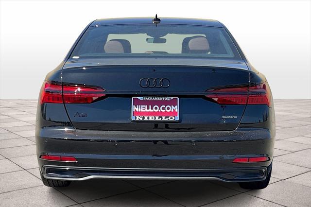 new 2025 Audi A6 car, priced at $66,840