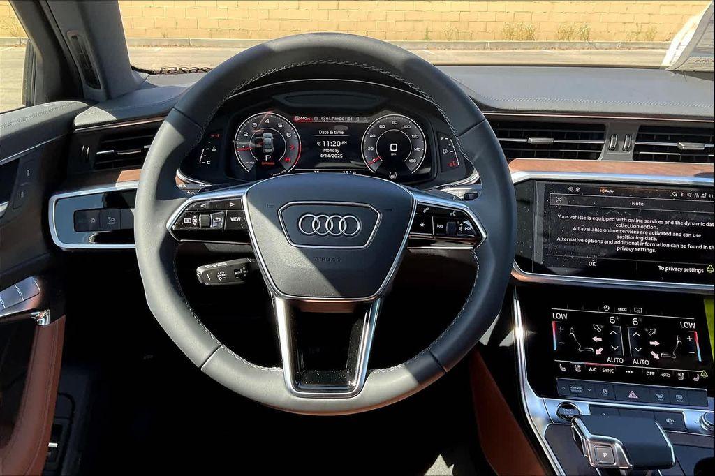 new 2025 Audi A6 car, priced at $66,840