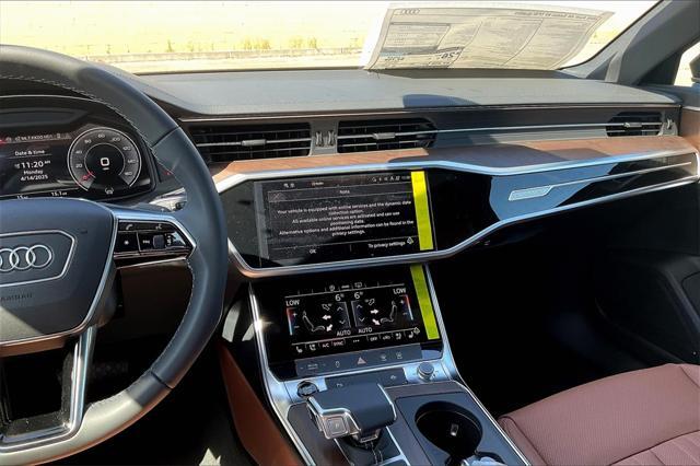 new 2025 Audi A6 car, priced at $66,840