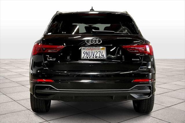 used 2024 Audi Q3 car, priced at $37,200