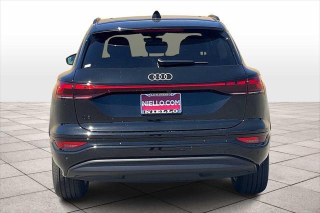 new 2025 Audi Q6 e-tron car, priced at $69,675