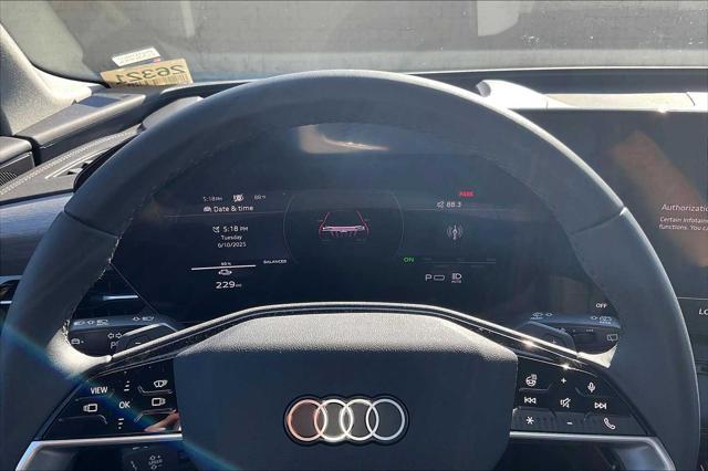 new 2025 Audi Q6 e-tron car, priced at $71,335