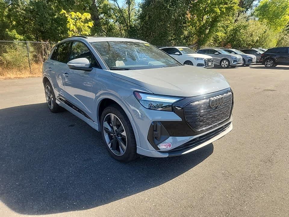 used 2023 Audi Q4 e-tron car, priced at $25,487