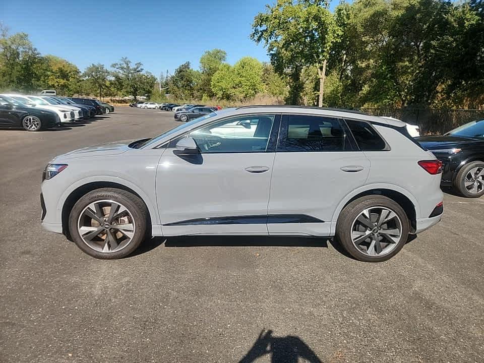 used 2023 Audi Q4 e-tron car, priced at $25,487